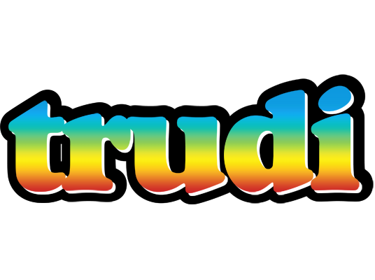 Trudi color logo