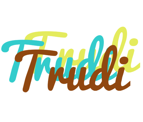 Trudi cupcake logo