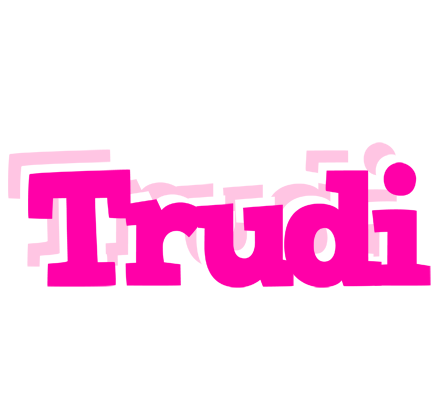 Trudi dancing logo
