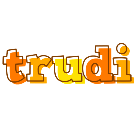 Trudi desert logo