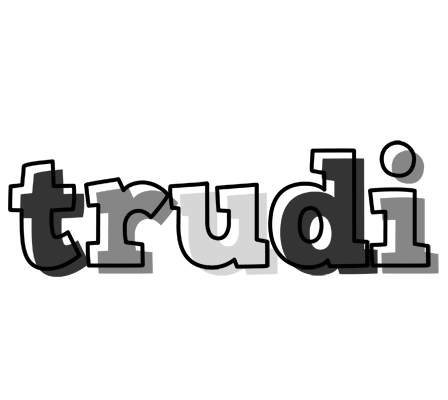 Trudi night logo