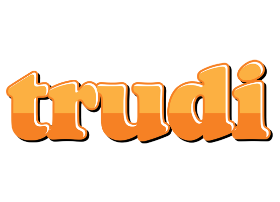 Trudi orange logo