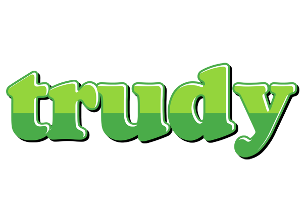 Trudy apple logo