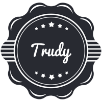 Trudy badge logo