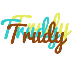 Trudy cupcake logo