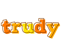 Trudy desert logo