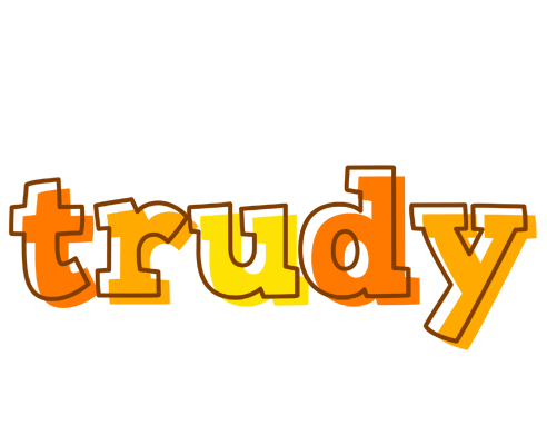Trudy desert logo