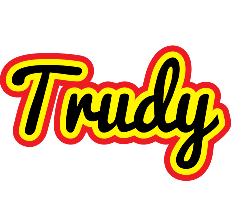 Trudy flaming logo
