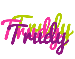 Trudy flowers logo