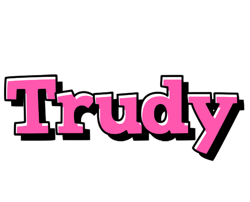 Trudy girlish logo
