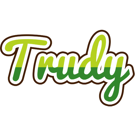Trudy golfing logo