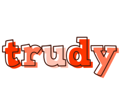 Trudy paint logo