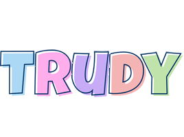 Trudy pastel logo