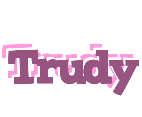 Trudy relaxing logo