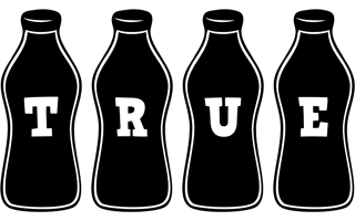 True bottle logo