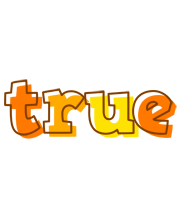 True desert logo