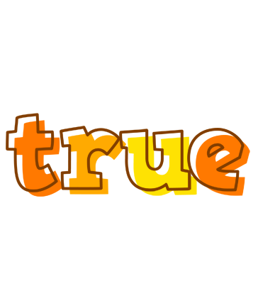True desert logo