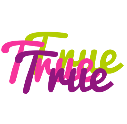 True flowers logo
