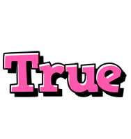 True girlish logo