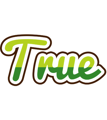 True golfing logo
