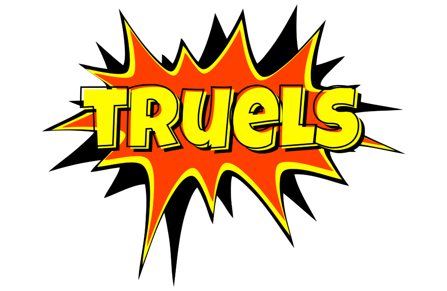 Truels bazinga logo
