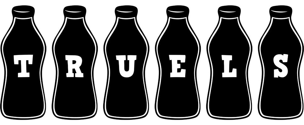 Truels bottle logo