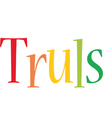 Truls birthday logo