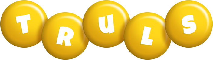 Truls candy-yellow logo