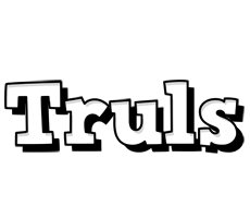 Truls snowing logo