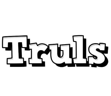 Truls snowing logo