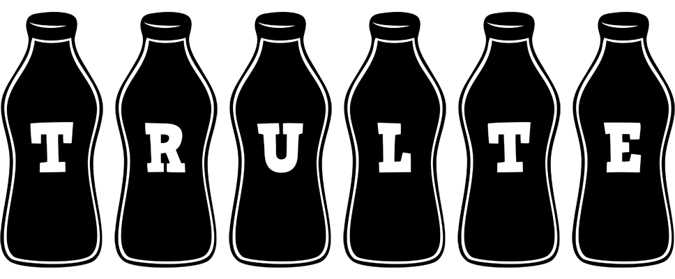 Trulte bottle logo