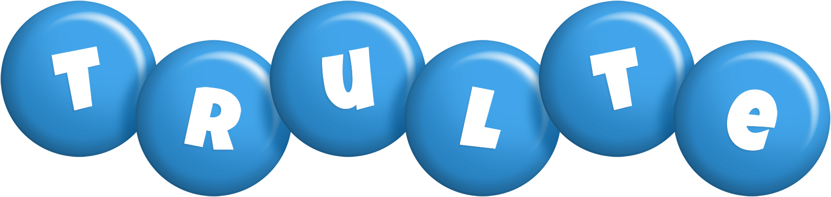 Trulte candy-blue logo