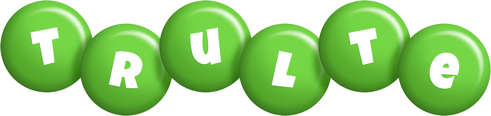 Trulte candy-green logo