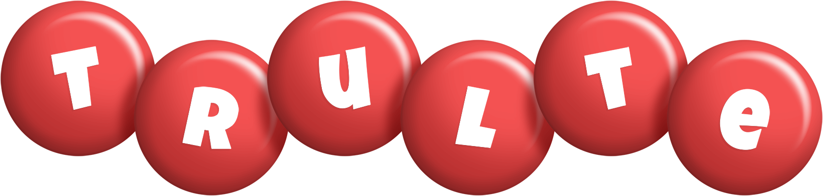Trulte candy-red logo