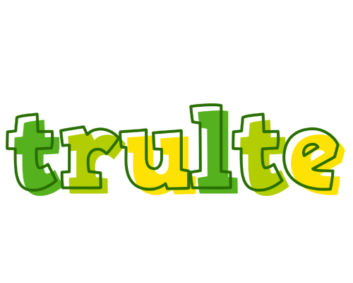 Trulte juice logo