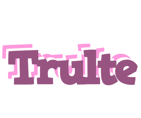 Trulte relaxing logo