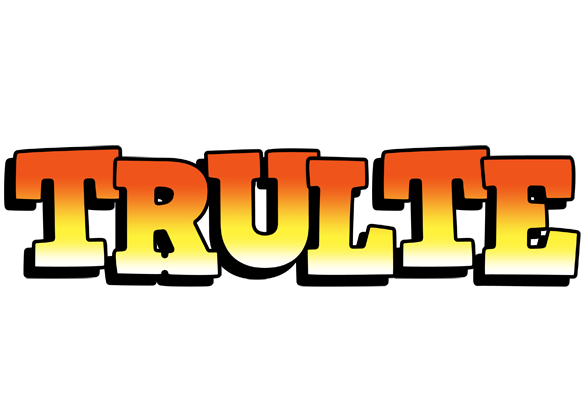 Trulte sunset logo