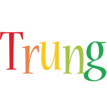 Trung birthday logo