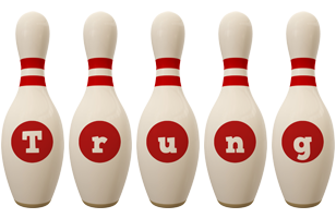 Trung bowling-pin logo