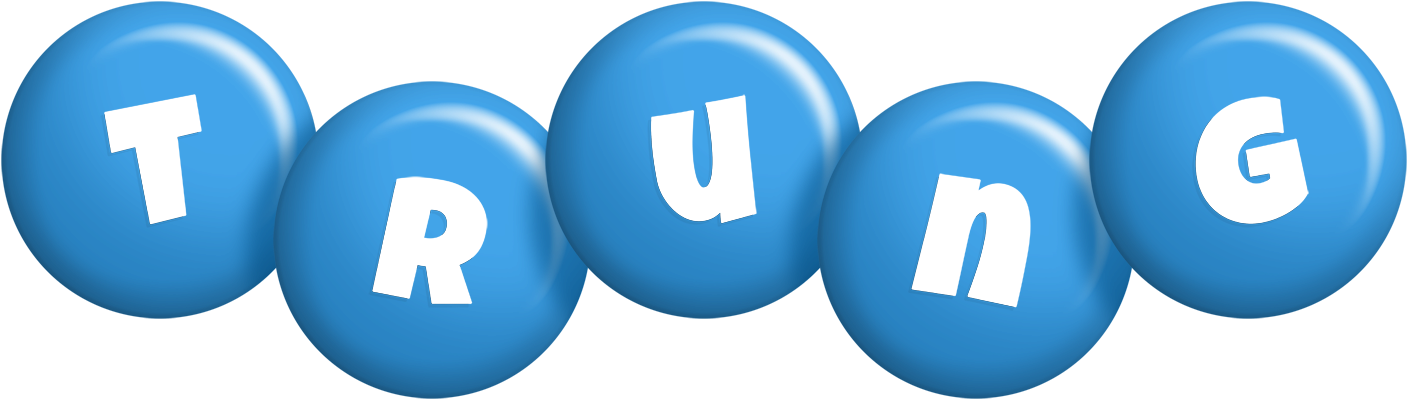 Trung candy-blue logo