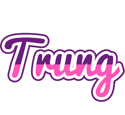 Trung cheerful logo