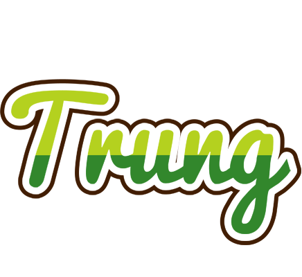 Trung golfing logo