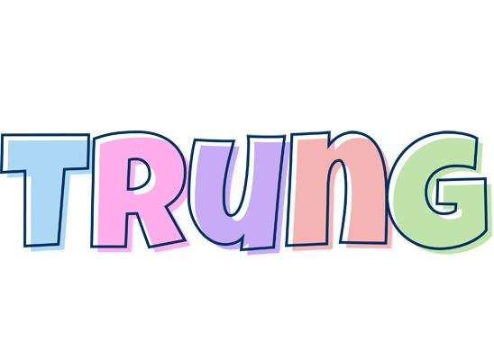 Trung pastel logo
