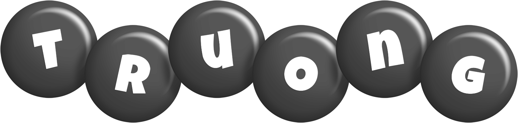 Truong candy-black logo