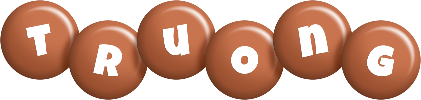 Truong candy-brown logo