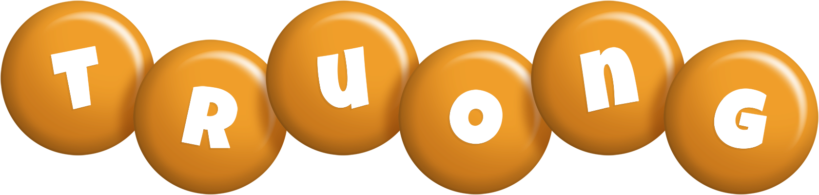 Truong candy-orange logo
