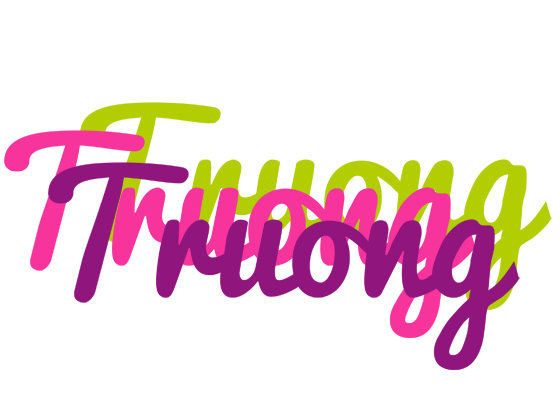 Truong flowers logo