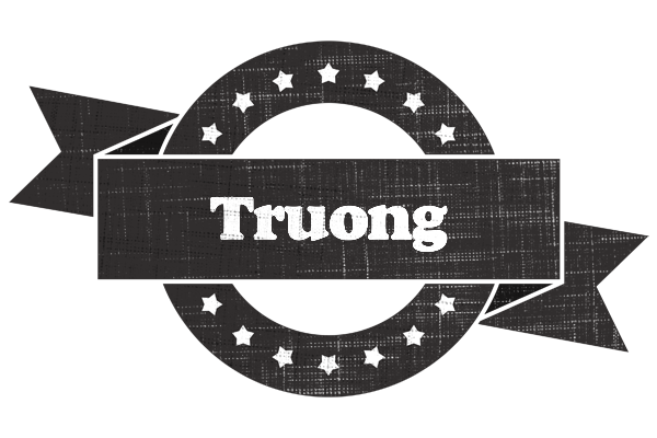 Truong grunge logo