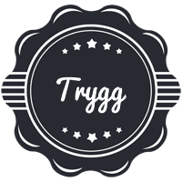 Trygg badge logo