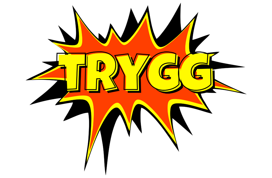 Trygg bazinga logo